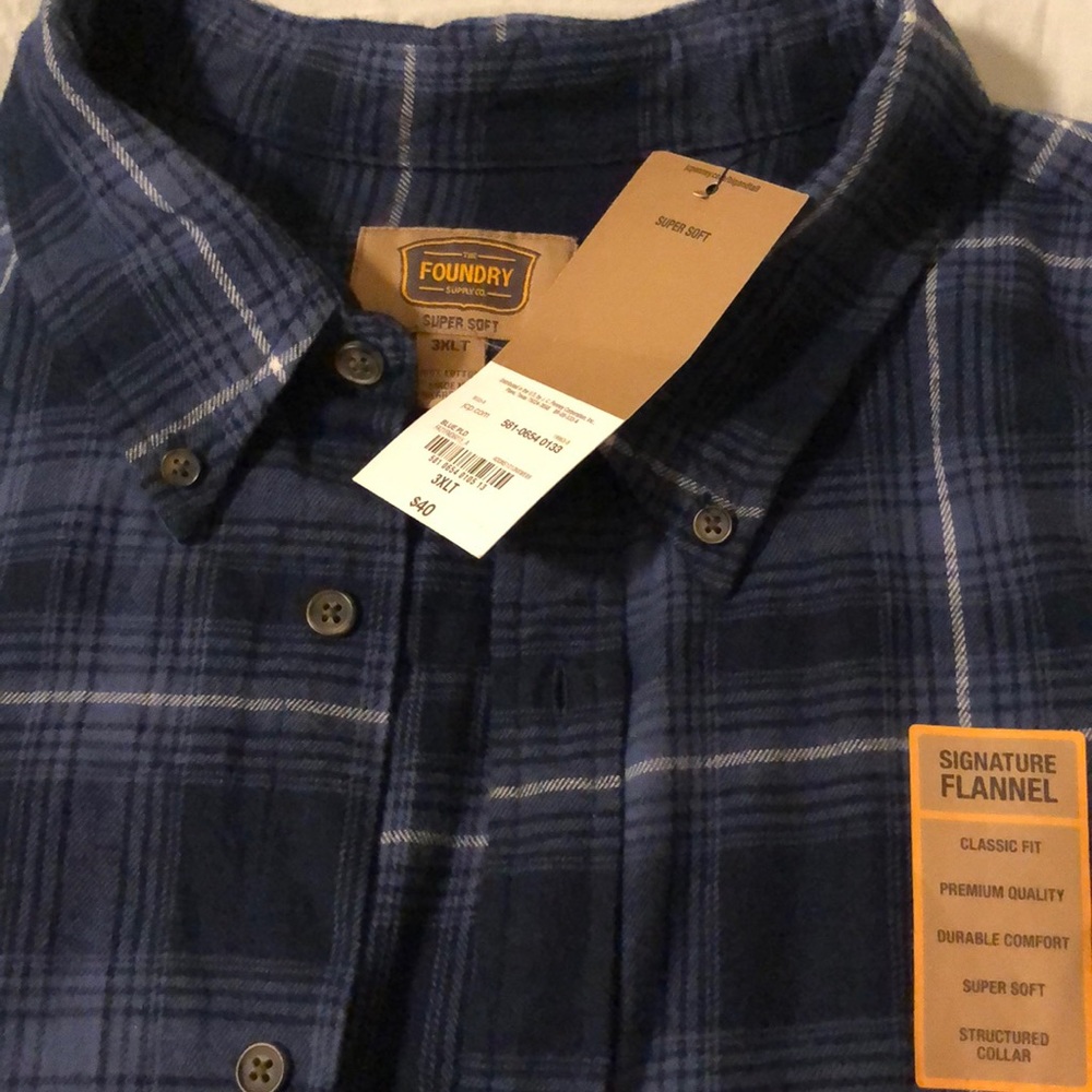 JCPenney big and tall. New with tags. Pet and smoke free home.